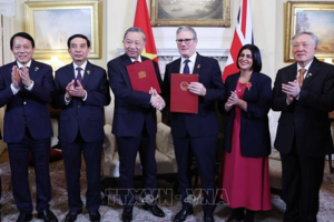 Tuyên bố chung về việc nâng cấp quan hệ Việt Nam - Anh lên Đối tác Chiến lược toàn diện