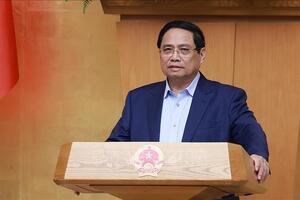 Thủ tướng Phạm Minh Chính chủ trì phiên họp Chính phủ chuyên đề về Trung tâm tài chính quốc tế tại Việt Nam