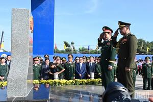 Bắt đầu hoạt động Giao lưu hữu nghị quốc phòng biên giới Việt Nam - Campuchia lần thứ hai tại tỉnh Svay Rieng