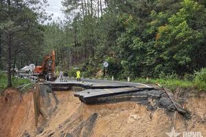 Lâm Đồng công bố tình huống khẩn cấp về thiên tai đối với đèo Mimosa