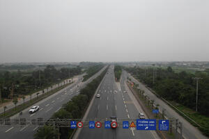 Hà Nội tổ chức lại giao thông trên tuyến đường Võ Nguyên Giáp