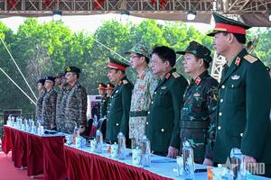 Việt Nam và Ấn Độ diễn tập tình huống tích hợp trên thực địa về gìn giữ hòa bình