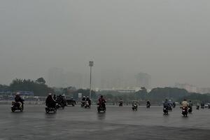Hà Nội và các tỉnh lân cận có chỉ số ô nhiễm không khí ở mức rất kém