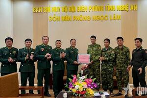 Tuần tra song phương bảo vệ biên giới nhân kỷ niệm Ngày thành lập Quân đội nhân dân Việt Nam