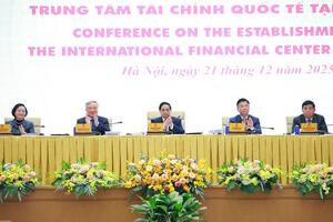Thủ tướng: Trung tâm tài chính quốc tế là 'bệ phóng' cho doanh nghiệp