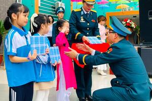 Hà Nội: Các trường học xã Thuận An tổ chức hoạt động kỷ niệm Ngày thành lập QĐND Việt Nam