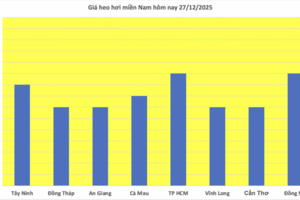 Giá heo hơi hôm nay 27/12/2025: Giảm nhiều nơi