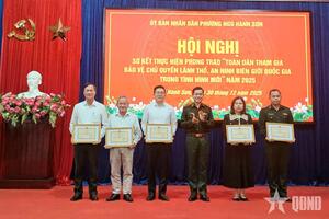 Phường Ngũ Hành Sơn phát huy sức mạnh toàn dân tham gia bảo vệ chủ quyền, an ninh biên giới