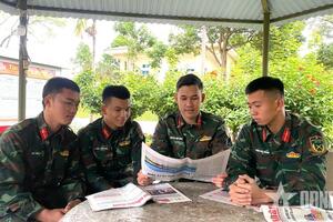 Chính trị viên năng động, nhiệt huyết