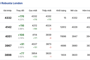 Giá cà phê hôm nay 26/1/2026: Neo cao, vượt ngưỡng 100.000 đồng/kg