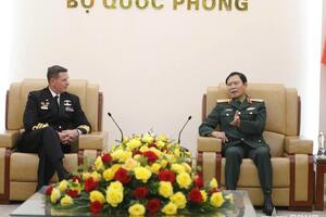 Đại tướng Nguyễn Tân Cương: Hải quân Việt Nam và Australia được tạo điều kiện thuận lợi nhất tiến hành hợp tác