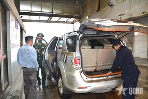 Hà Tĩnh: Tăng cường an ninh tại Cửa khẩu quốc tế Cầu Treo dịp Tết Nguyên đán