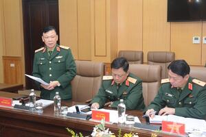 Thượng tướng Lê Quang Minh chủ trì Hội nghị bình chọn gương mặt trẻ tiêu biểu toàn quân năm 2025