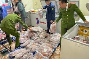 Báo động thực phẩm bẩn tấn công thị trường Tết