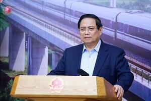 Thủ tướng Phạm Minh Chính: Tiếp tục phát huy tinh thần trách nhiệm, dám nghĩ, dám làm để phát triển hệ thống giao thông đường sắt