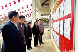 Hòa An sẵn sàng cho ngày bầu cử