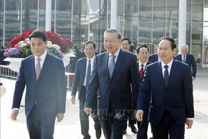 Tổng Bí thư Tô Lâm làm việc với Ban Chấp hành Đảng bộ TP Hải Phòng