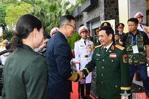 Bộ trưởng Bộ Quốc phòng Việt Nam hội đàm với Bộ trưởng Bộ Quốc phòng Trung Quốc