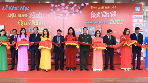 Trao giải thưởng báo chí Ngô Tất Tố và Khai mạc Hội báo Xuân Quý Mão-Hà Nội 2023