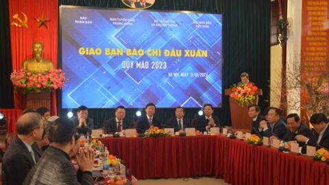 Hội nghị giao ban báo chí đầu Xuân Quý Mão 2023