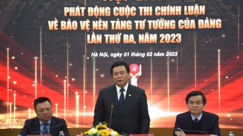 Phát động cuộc thi chính luận về bảo vệ nền tảng tư tưởng của Đảng lần thứ ba - năm 2023