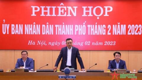 Chủ tịch UBND TP Hà Nội biểu dương các đơn vị đã nỗ lực hết mình phục vụ nhân dân thời gian qua
