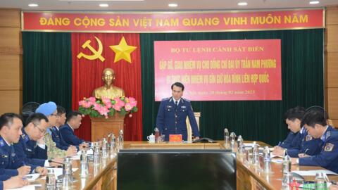 Lần thứ hai sĩ quan Cảnh sát biển Việt Nam được lựa chọn tham gia Lực lượng Gìn giữ hòa bình Liên hợp quốc
