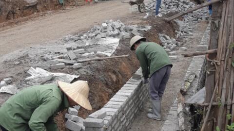 Nỗ lực xây dựng nông thôn mới nâng cao ở Phú Đình