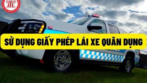 Hành vi vi phạm quy định về sử dụng giấy chứng nhận đăng ký xe quân sự