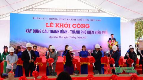 Điện Biên: Khởi công xây dựng cầu Thanh Bình