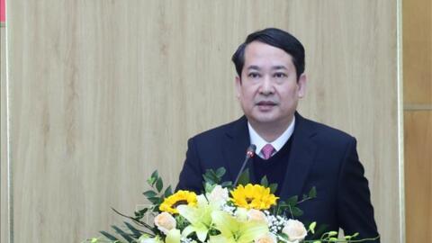 Ông Mai Văn Tuất được giao điều hành hoạt động của Ban Chấp hành, Ban Thường vụ Tỉnh ủy Ninh Bình