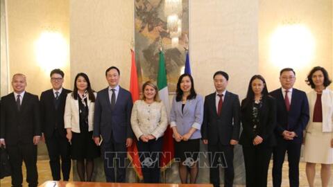 Việt Nam và Italy nhất trí phương hướng thúc đẩy quan hệ đối tác chiến lược