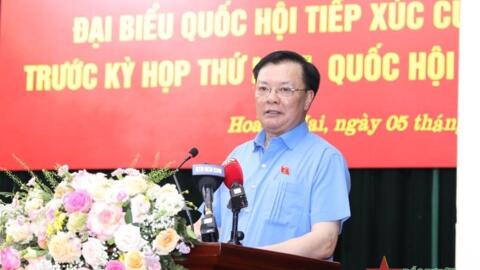 Bí thư Thành ủy Hà Nội Đinh Tiến Dũng: Tăng cường giám sát, giải quyết các vấn đề cử tri quan tâm