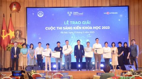 Hội nghị các nhà khoa học trẻ và trao giải Cuộc thi sáng kiến khoa học năm 2023