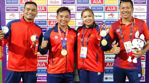 Bảng tổng sắp huy chương ASEAN Para Games 12 chung cuộc