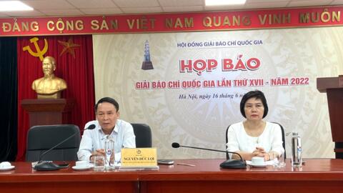 124 tác phẩm đoạt Giải báo chí quốc gia lần thứ XVII - năm 2022