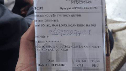 Thủ đoạn lừa đảo nhận bưu phẩm hộ người thân
