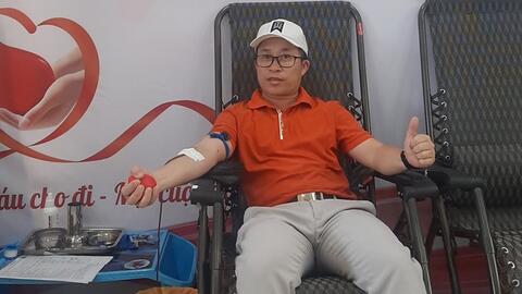 Công chức 30 lần hiến máu tình nguyện