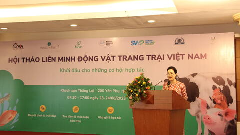 Liên minh Động vật trang trại Việt Nam 2023: Hợp tác vì phúc lợi tốt hơn cho động vật trang trại