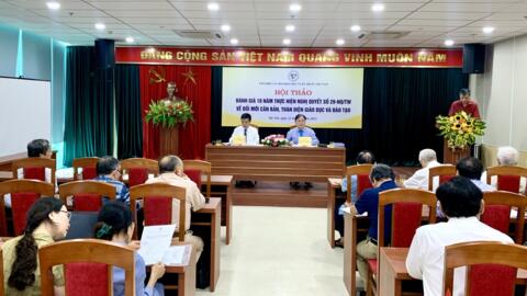 Tổng kết 10 năm thực hiện Nghị quyết số 29-NQ/TW về đổi mới căn bản toàn diện giáo dục và đào tạo