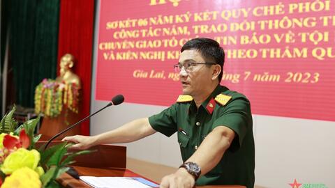 Tăng cường hiệu quả phối hợp giữ gìn an ninh trật tự vùng biên tại các tỉnh Tây Nguyên