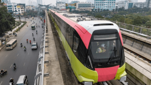 Tuyến đường sắt đô thị Nhổn - ga Hà Nội sẽ xong trong năm 2027