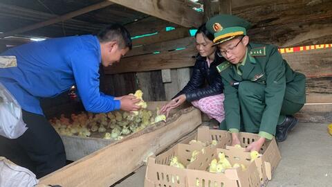 Chàng sĩ quan trẻ giúp dân nơi biên giới