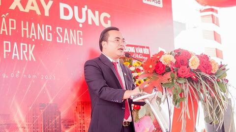 Cần Thơ: Khởi công xây dựng dự án căn hộ cao cấp hạng sang Cara River Park