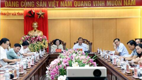 Đồng chí Trương Thị Mai: Hà Tĩnh đã phát huy sức mạnh khi ban hành các  nghị quyết, chuyên đề sát thực tiễn