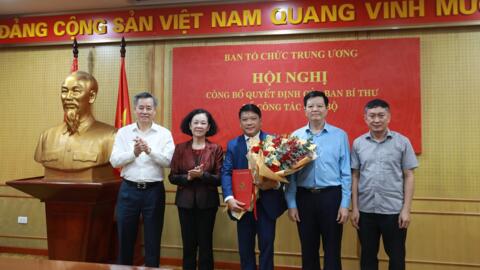 Trao quyết định bổ nhiệm Trợ lý Thường trực Ban Bí thư, Trưởng Ban Tổ chức Trung ương