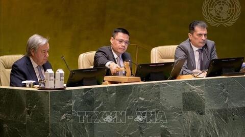 Việt Nam hoàn thành xuất sắc nhiệm kỳ Phó chủ tịch Đại hội đồng Liên hợp quốc Khóa 77