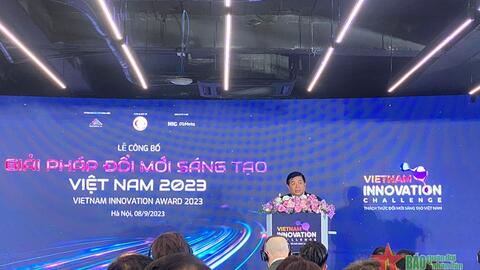Công bố các giải pháp đổi mới sáng tạo Việt Nam 2023