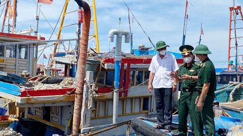 Bảo đảm an toàn cho ngư dân trong mùa mưa bão