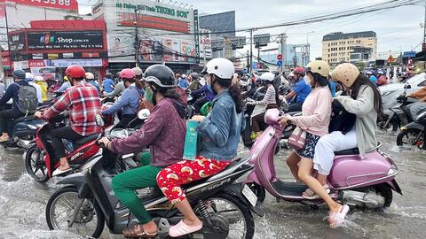 Triều cường dâng cao, Cần Thơ linh hoạt giờ học cho học sinh